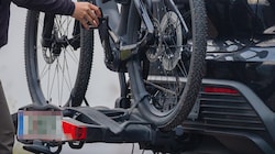 Das E-Bike war auf einem Radträger montiert (Symbolbild).