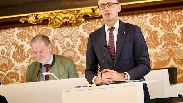 Landesrat Willibald Ehrenhöfer holte für Budget-Rettung Expertentrio an Bord.