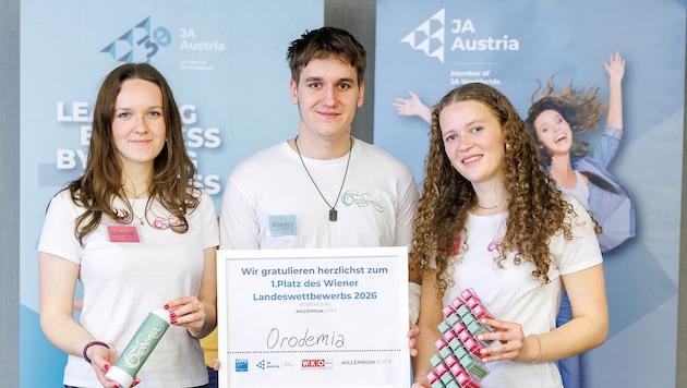 Das Team von Junior-Geschäftsführer Virovecz Koppany