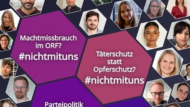 Diese Vorlage teilen aktuell viele ORF-Mitarbeiter auf ihren Social-Media-Kanälen.