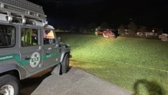 Der Einsatz startete erst bei Dunkelheit.