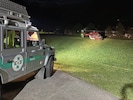Der Einsatz startete erst bei Dunkelheit.