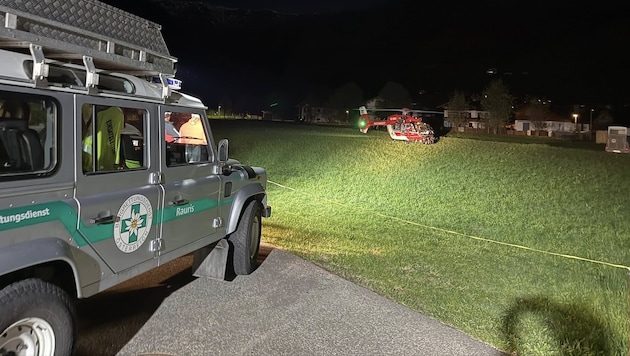 Der Einsatz startete erst bei Dunkelheit.