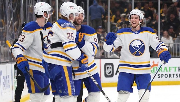 Große Freude bei den Buffalo Sabres!