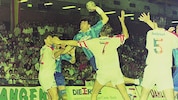 1994 flogen Cordas und Co. (r.) in der Linz-Arena bis ins EC-Finale, heute wartet Bruck.