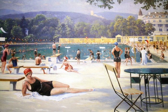 Nostalgie – historische Strandbad-Eindrücke.