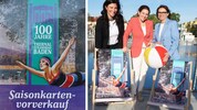 Auftakt des Festreigens mit Promis: Schwimm-Star Mirna Jukić, Stadtchefin Carmen ...