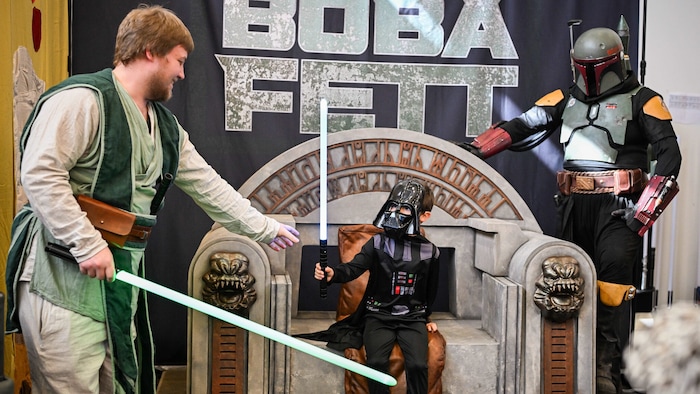 Live-Action mit Star Wars.