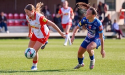 Red Bull Salzburg um Julia Grünwald (li.) ist im Mai dreimal gegen Austria Wien gefordert.