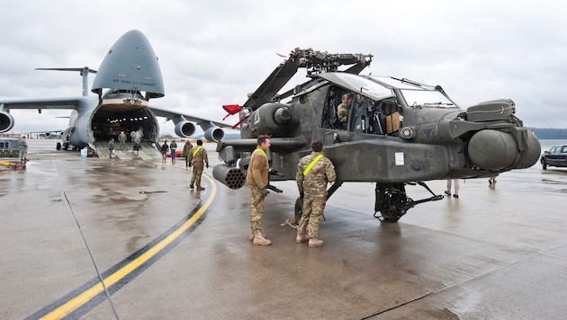 Die Ramstein Air Base in der Pfalz ist Dreh- und Angelpunkt des US-Militärs. Noch ist unklar, ...