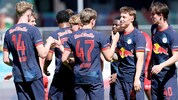 Durften mehrmals jubeln: die Jungbullen.
