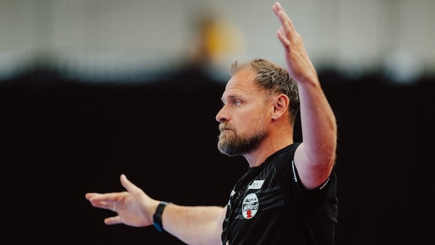 Für Hard-Coach Hannes Jon Jonsson könnte die Partie am Dienstag bereits die letzte sein.