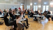 Im November fand das letzte Vernetzungstreffen zur Kulturstrategie 2030 im Heimatsaal in Graz ...
