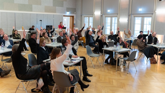 Im November fand das letzte Vernetzungstreffen zur Kulturstrategie 2030 im Heimatsaal in Graz ...