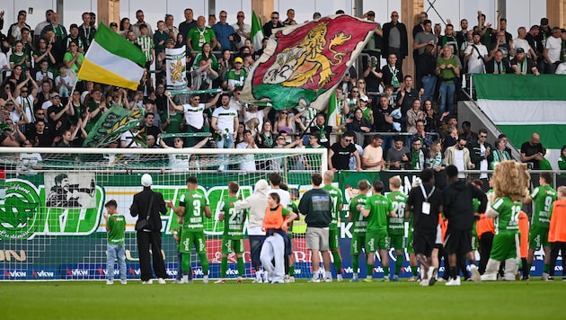 Heute wollen die Lustenauer mit ihren Fans einen Sieg im Derby feiern.