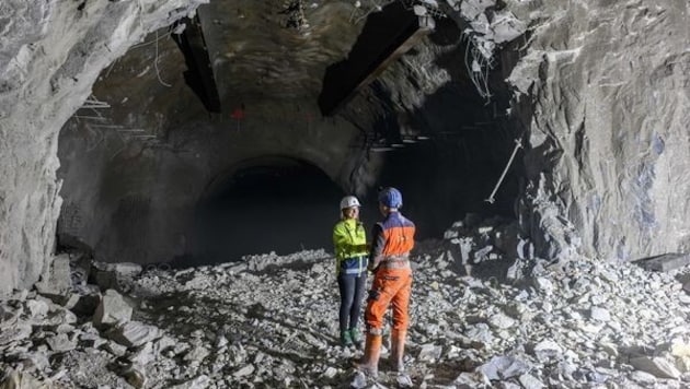 Dieser Tage erfolgte der Durchschlag im neuen Druckwasserstollen für das Kraftwerk Kaprun.