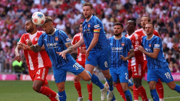Heidenheim’s blue wall, all too often impenetrable for Bayern…