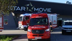 Das Kino musste evakuiert werden.
