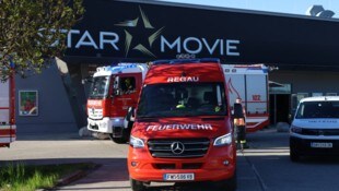 Das Kino musste evakuiert werden.