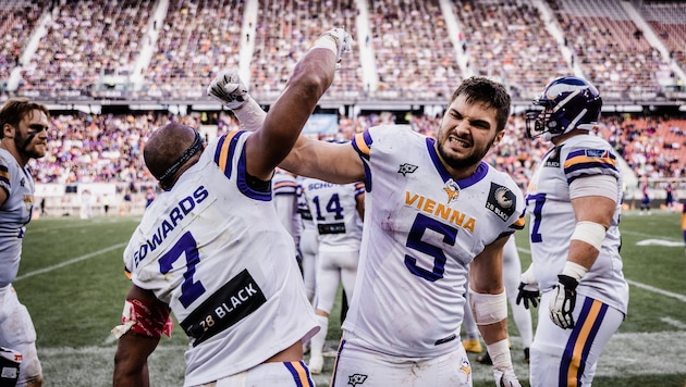 Flo Wegan gewann mit den Vikings 2023 die European League of Football.
