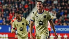 Robert Lewandowski erlöste die Katalanen in der 81. Minute zur 1:0-Führung.