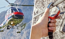 Im Ötztal kam es zu dem schrecklichen Alpinunfall. Die Leiche des Mannes wurde mit dem ...