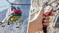 Im Ötztal kam es zu dem schrecklichen Alpinunfall. Die Leiche des Mannes wurde mit dem ...