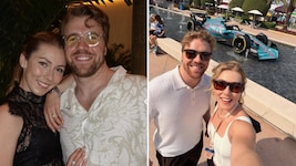Mikaela Shiffrin und Aleksander Aamodt Kilde zu Gast in Miami.