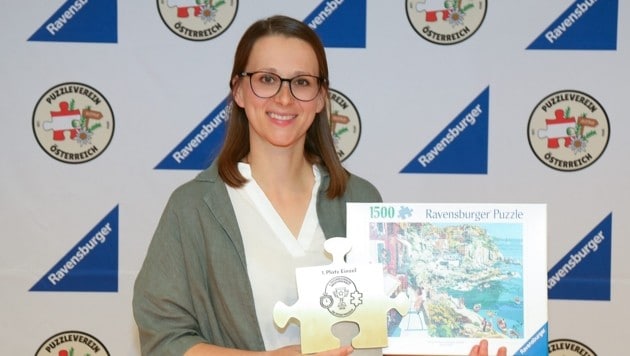 Andrea Gerold ist zu Österreichs Speed-Puzzle-Meisterin gekürt worden.