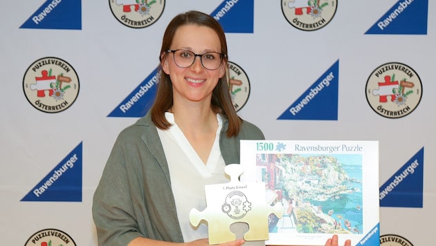 Andrea Gerold ist zu Österreichs Speed-Puzzle-Meisterin gekürt worden.