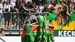 Der Bundesliga-Aufstieg von Austria Lustenau wird immer wahrscheinlicher. 