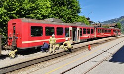 Gegen 13 Uhr wurde die Feuerwehr alarmiert.