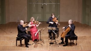Das Mandelring Quartett spielte ein Konzert, das vor 50 Jahren schon einmal gegeben wurde