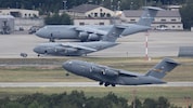 Die Luftwaffenbasis Ramstein in Deutschland ist einer der wichtigsten US-Stützpunkte in Europa – ...