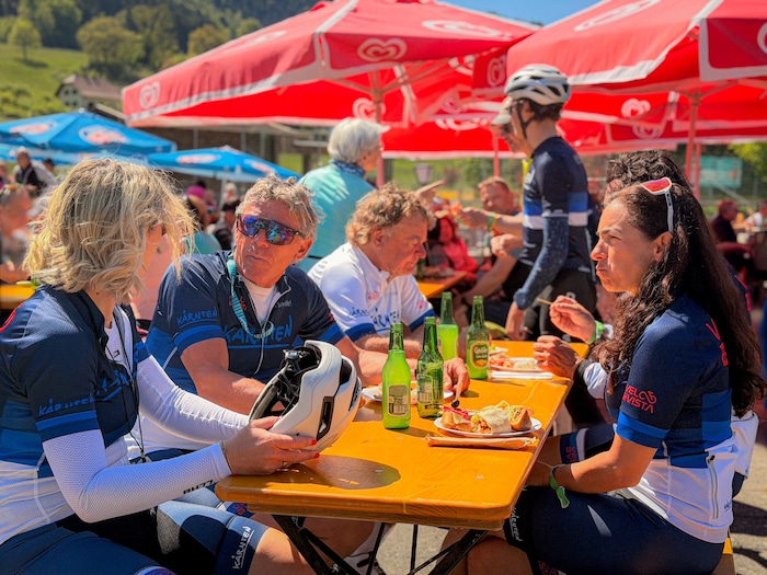 Der Ossiacher See autofrei bildete auch den Abschluss der achttägigen Genussradreise Velovista.