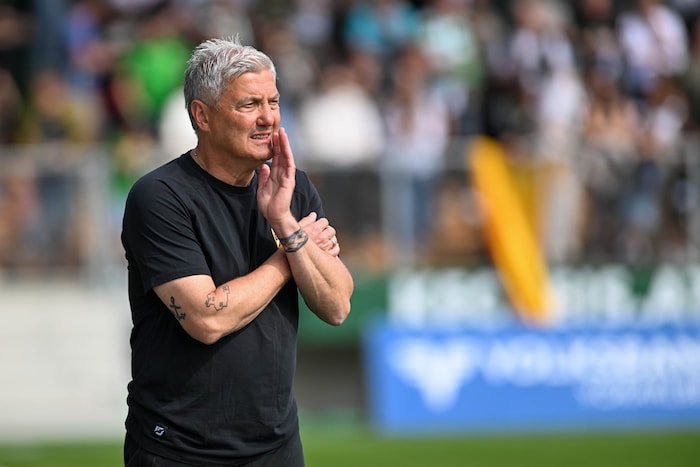 Lustenau-Coach Markus Mader durfte sich über einen Derbysieg freuen.