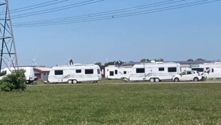 Die Gruppe aus Frankreich machte in Neusiedl am See Station. 