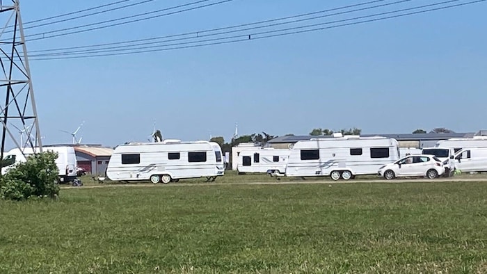 Die Gruppe aus Frankreich machte in Neusiedl am See Station.