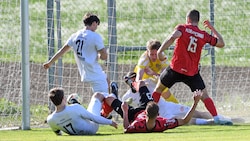 Im Derby schenkten sich Köttmannsdorf und ATUS Ferlach nichts.