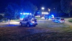 Ein Großaufgebot war Sonntagabend an der Traisen im Einsatz.