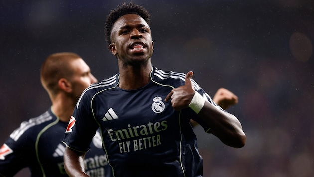 Vinicius Jr. scored a brace