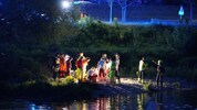 Ein Großaufgebot an Rettungskräften war Sonntagabend an der Traisen in St. Pölten