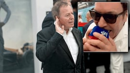 Martin Brundle führte ein Interview mit Jimmy Fallon – zumindest versuchte er es ...