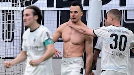 Haris Tabakovic (mi.) zeigte bei Gladbach in dieser Saison auf.