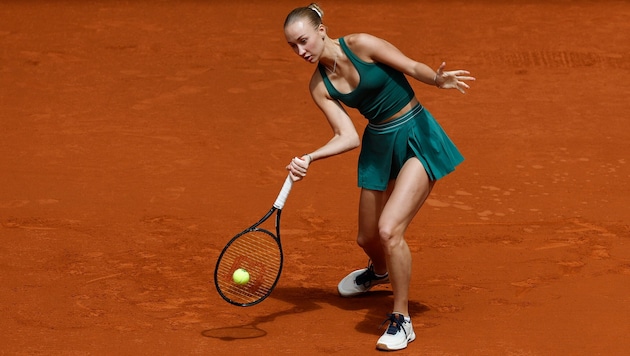 Anastasia Potapova nahm die erste Hürde in Rom.