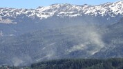 Am Wochenende waren die gelben Wolken rund um Innsbruck gut zu sehen. 