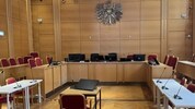 Im Bild des Schwurgerichtssaal im Linzer Landesgericht