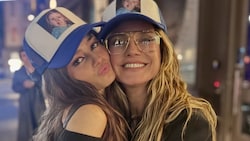 Nasenbohrer-Foto &amp; freche Caps! Heidi Klum überraschte Tochter Leni zum Geburtstag!