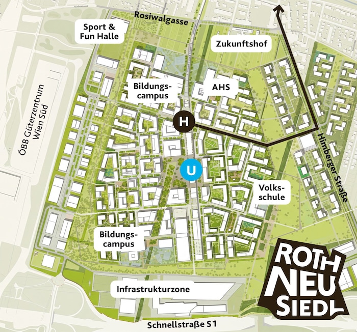 Künftig soll in Rothneusiedl die U1 enden. Bis dahin wird es aber noch eine lange Zeit dauern.