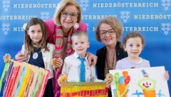 Appell an die Kindergärten kommt von Mikl-Leitner und Teschl-Hofmeister (re.)